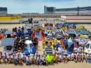 The Solar Car Challenge competitors.